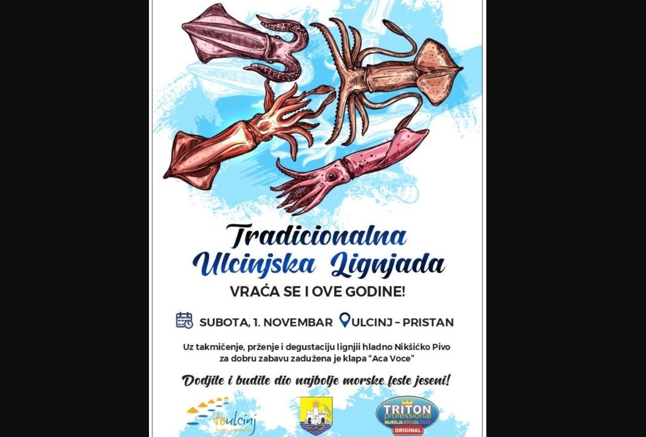 Ulcinj spreman za tradicionalnu „Lignjadu“ na Maloj plaži