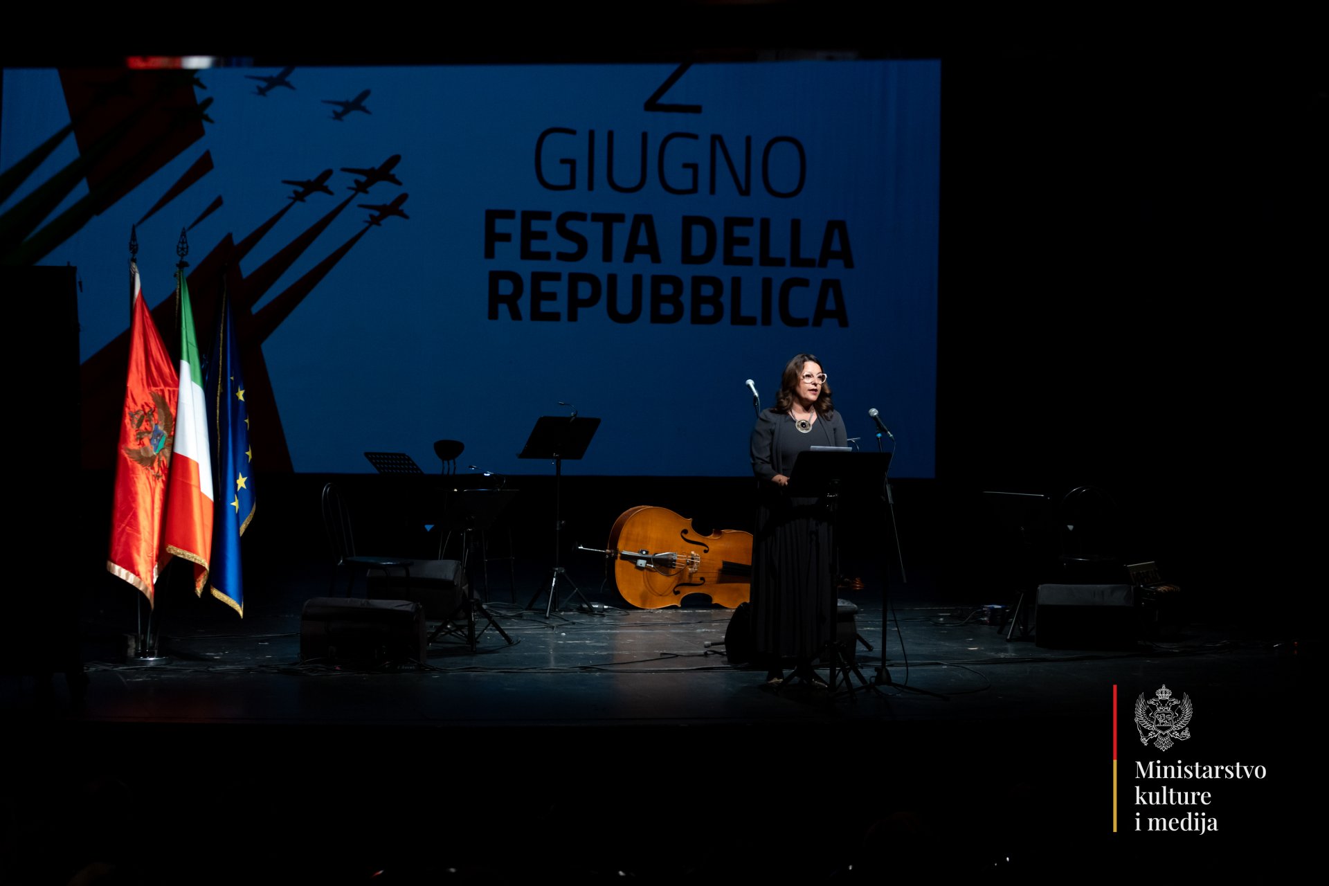 Vujović: Crna Gora i Italija radiće na evropskoj budućnosti, kulturnoj saradnji i očuvanju zajedničkog mediteranskog identiteta