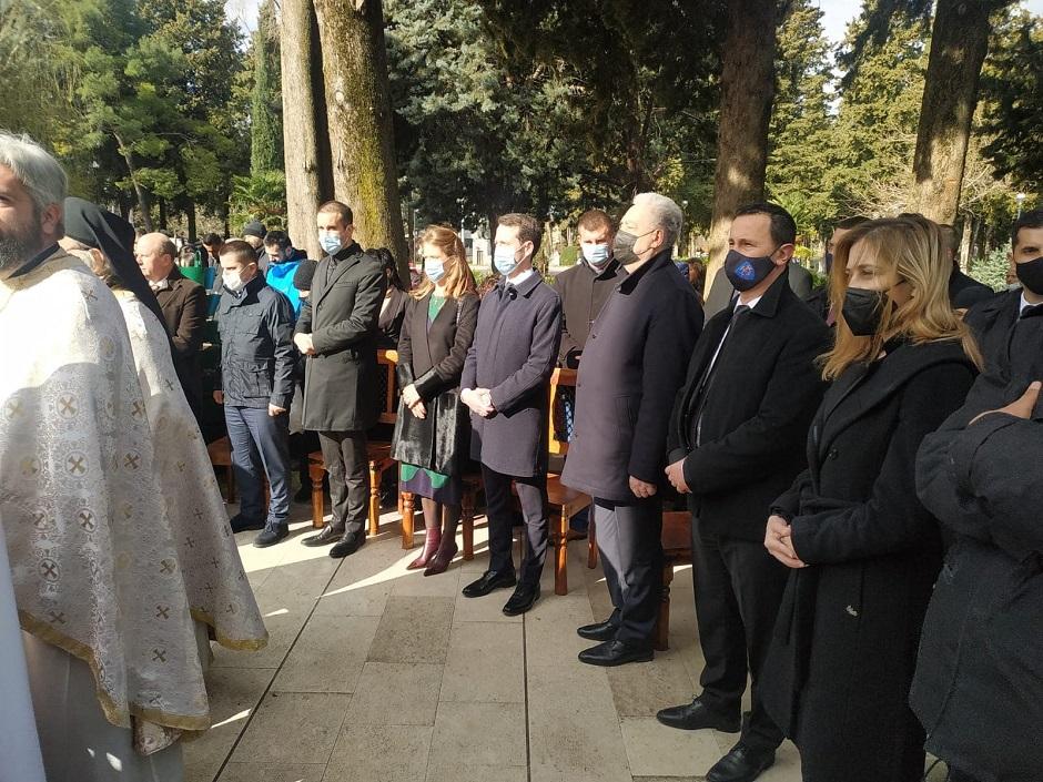 Delegacija Vlade na sahrani Atanasija