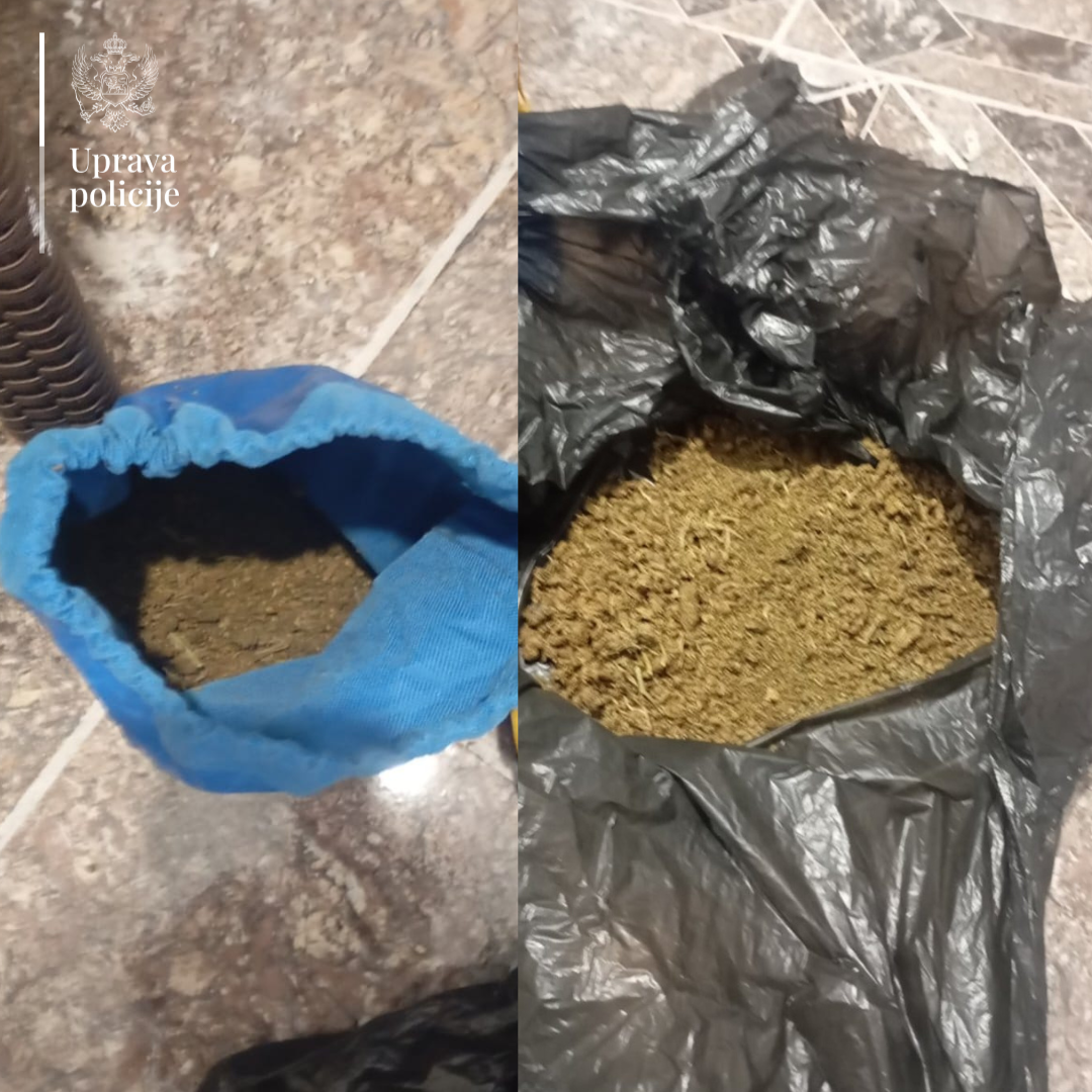 Zeta: Policija pronašla pola kilograma marihuane