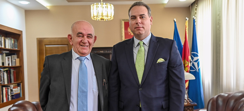 Ivanović primio u oproštajnu posjetu ambasadora Grčke