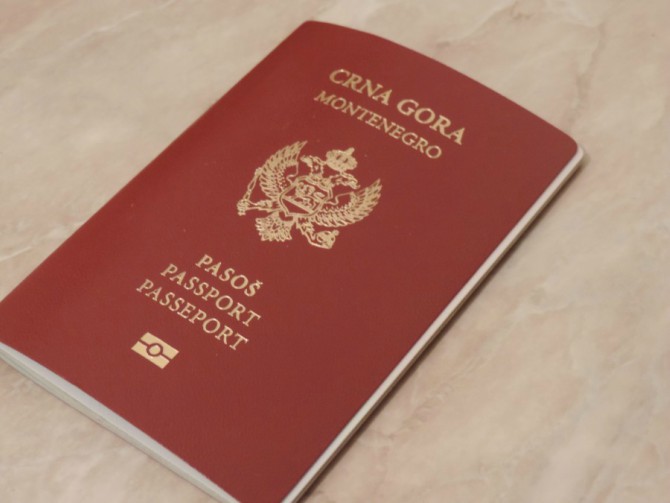 Pasoš Crne Gore na 48. mjestu, bez viza u 110 zemalja