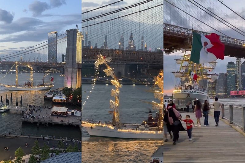 VIDEO Njujork: Meksički brod udario u Brooklyn Bridge, dvije osobe poginule