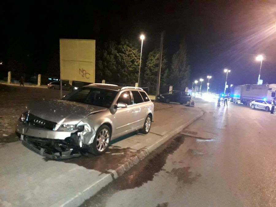 Udes u Podgorici: Tri osobe povrijeđene