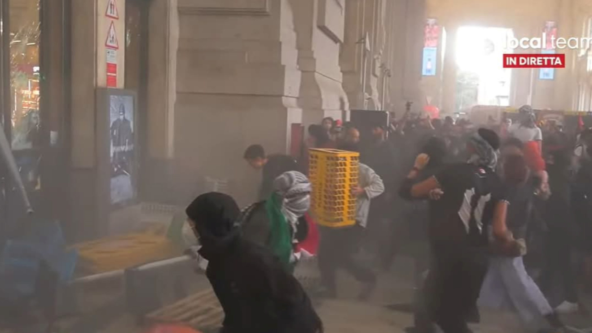 Milano: Protest za Gazu prerastao u haos, povrijeđeno 60 policajaca