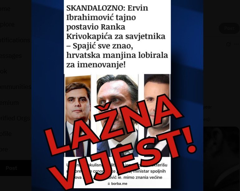 Spajić: Ibrahimović će biti pozvan na konsultacije zbog neprihvatljivog imenovanja Ranka Krivokapića