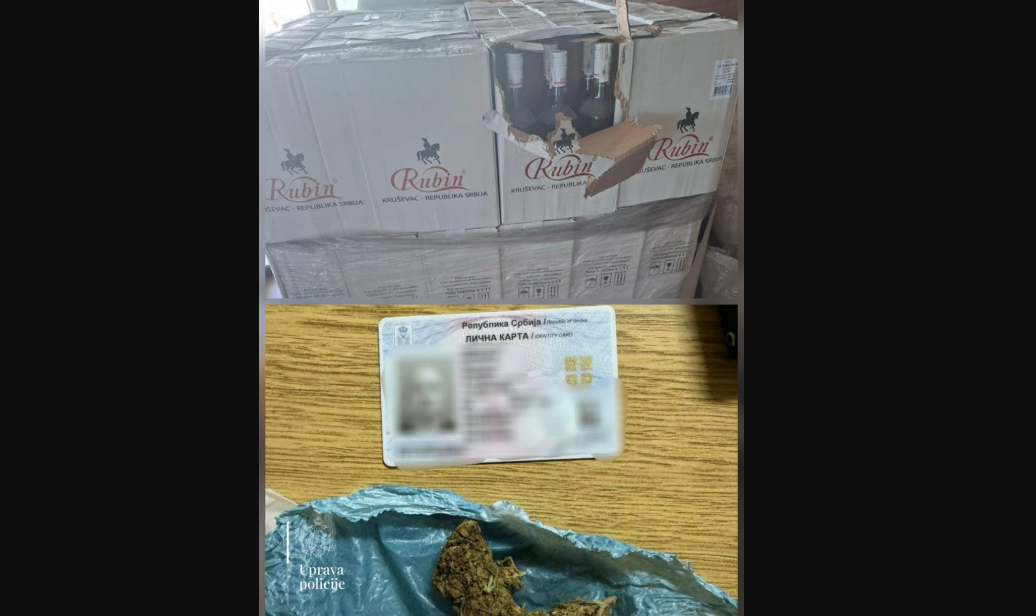 Zaplijenjen alkohol vrijedan blizu 12.000 eura; od makedonske državljanke oduzet LSD i amfetamin