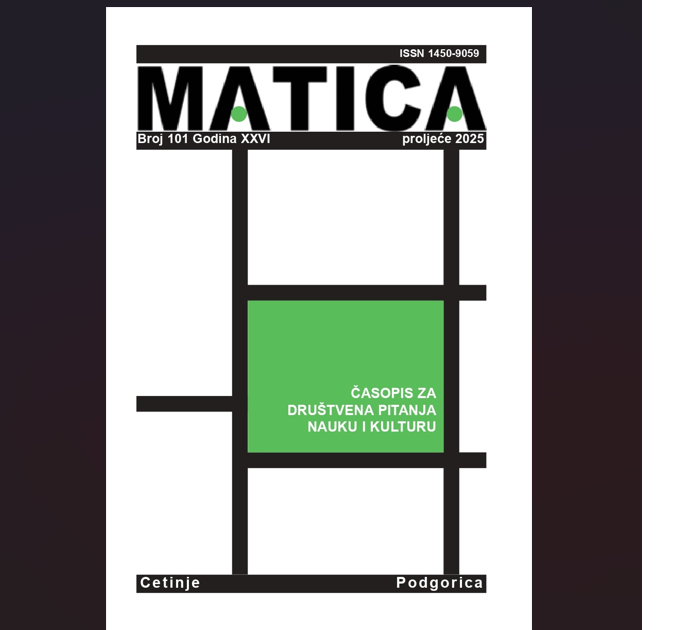 Izašao novi broj časopisa Matica