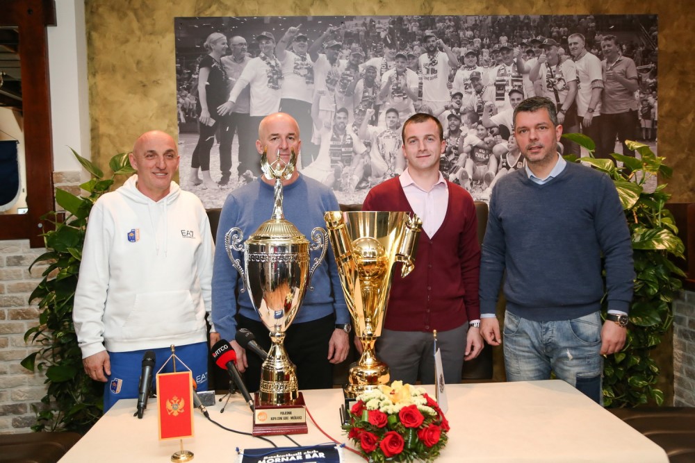 Budućnost i Mornar danas igraju za trofej Kupa