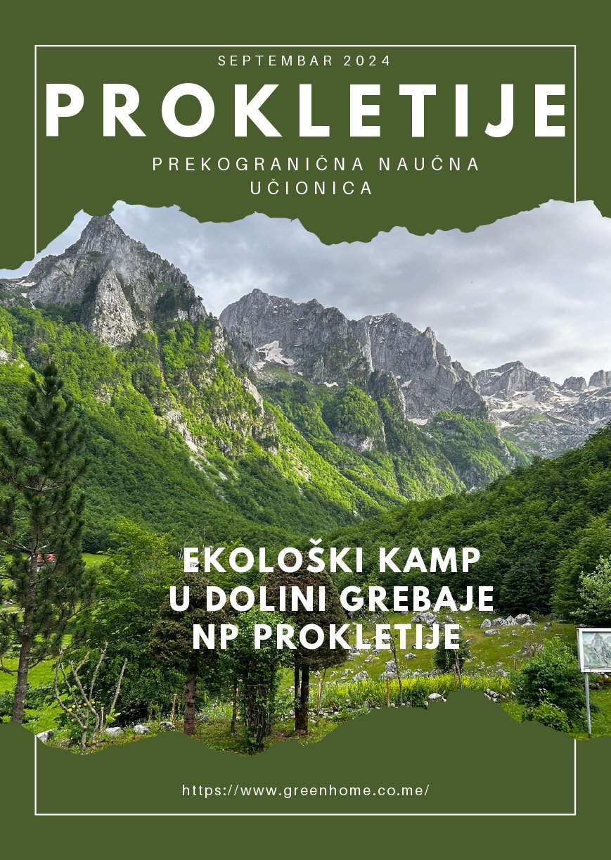 NVO Green Home: Poziv studentima za učešće na ekološkom kampu u dolini Grebaje