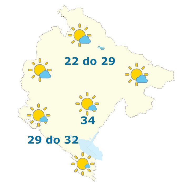 Danas do 34 stepena