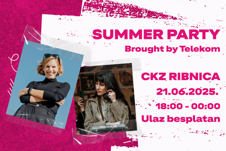 Sjutra u Ribnici: Summer Party brought by Telekom