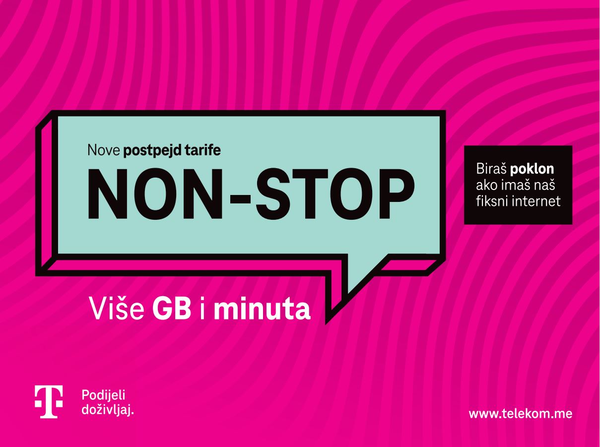 Novi Telekom Non-stop: Više svega u paketima, besplatan mobilni internet, telefoni za 1 euro