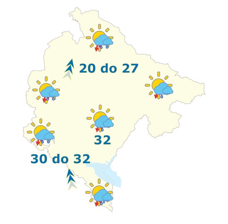 Danas nestabilno, moguće vremenske nepogode