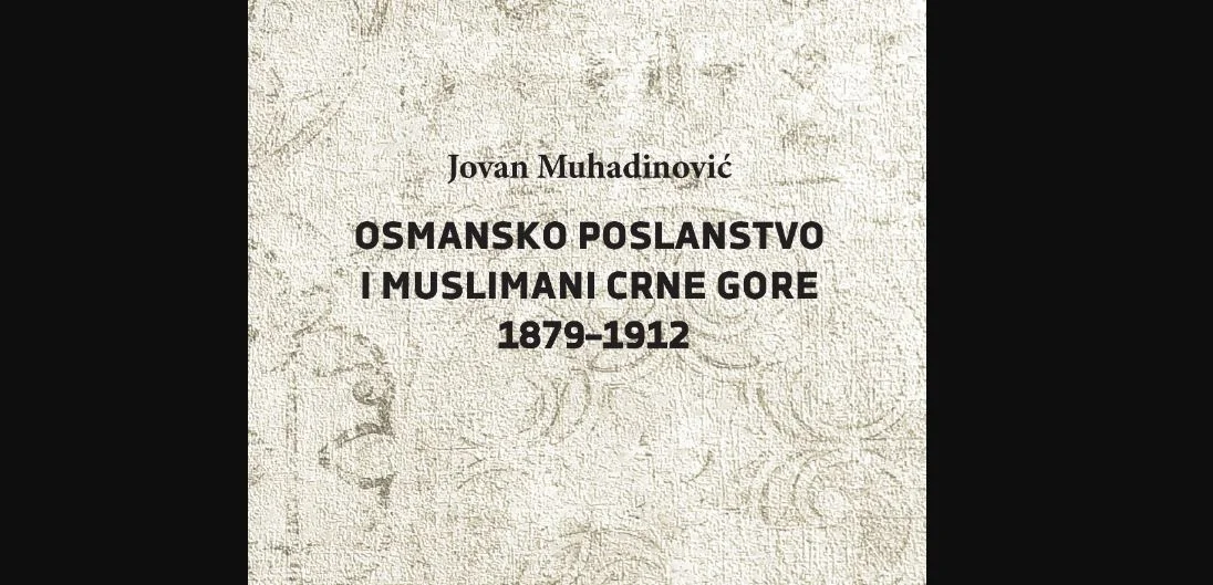 Knjiga Jovana Muhadinovića u izdanju Matice crnogorske