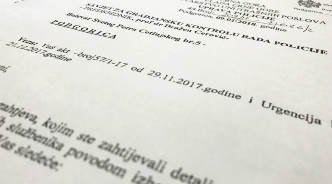 Izvještaj policije sa izbornog dana na CT: Stojanović pita Bogdanovića ko su osobe sa snimka