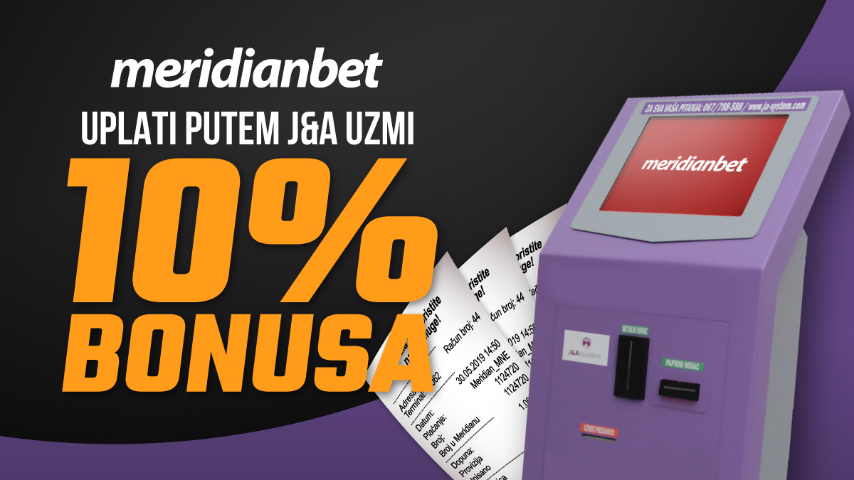 Sportska kladionica Meridian napravila je fenomenalan potez koji će obradovati sve igrače!
