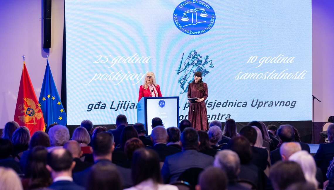 Centar za obuku u sudstvu i državnom tužilaštvu oblikuje standarde profesionalnosti, integriteta i nezavisnosti u pravosuđu