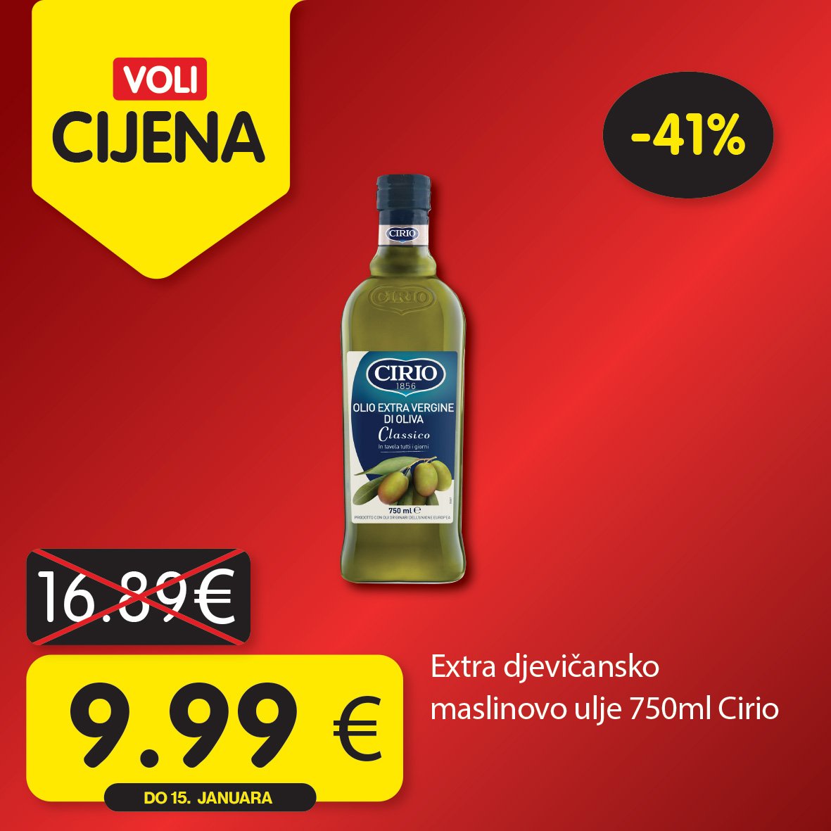 Novi krug Voli cijena