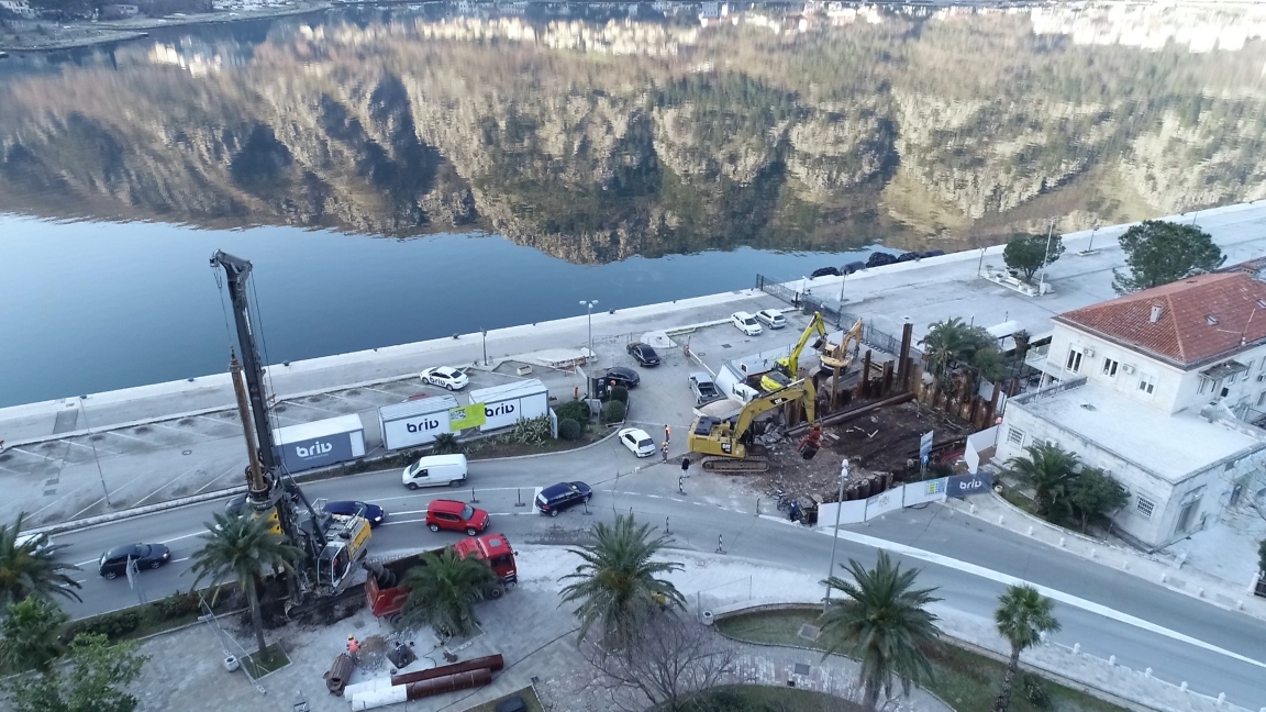 1,4 miliona: Radi se pothodnik koji spaja rivu i Stari grad Kotor