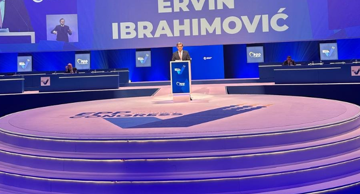 Ibrahimović na Kongresu EPP u Bukureštu: EU najznačajniji projekat obezbjeđivanja trajnog i održivog mira