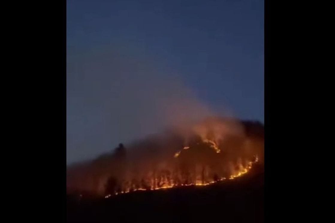Požar kod Bijelog Polja, vatrogasci na terenu