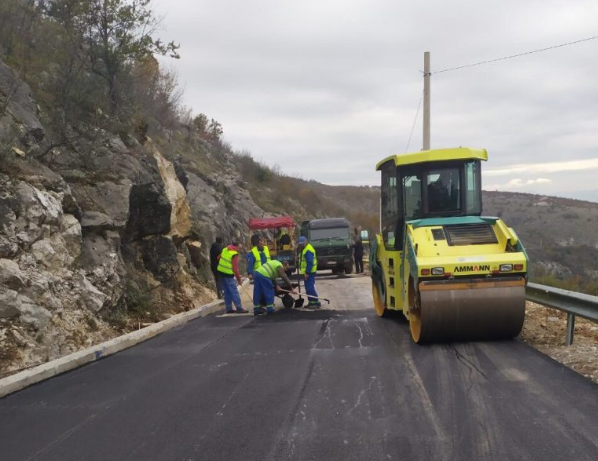 Sanacija klizišta u Gornjoj Vrbici u Kučima privodi se kraju