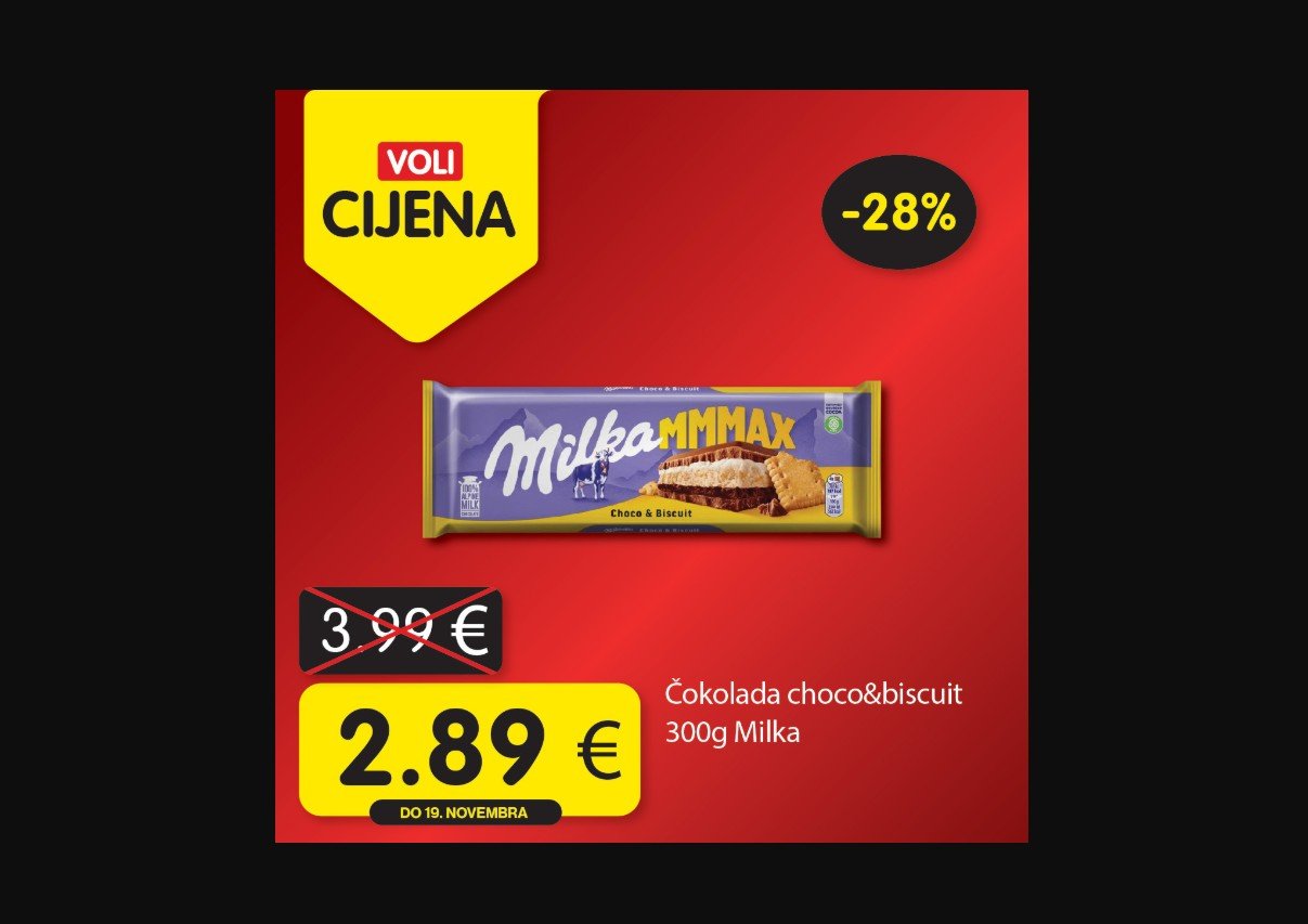 Četvrtak je u znaku novih Voli cijena!