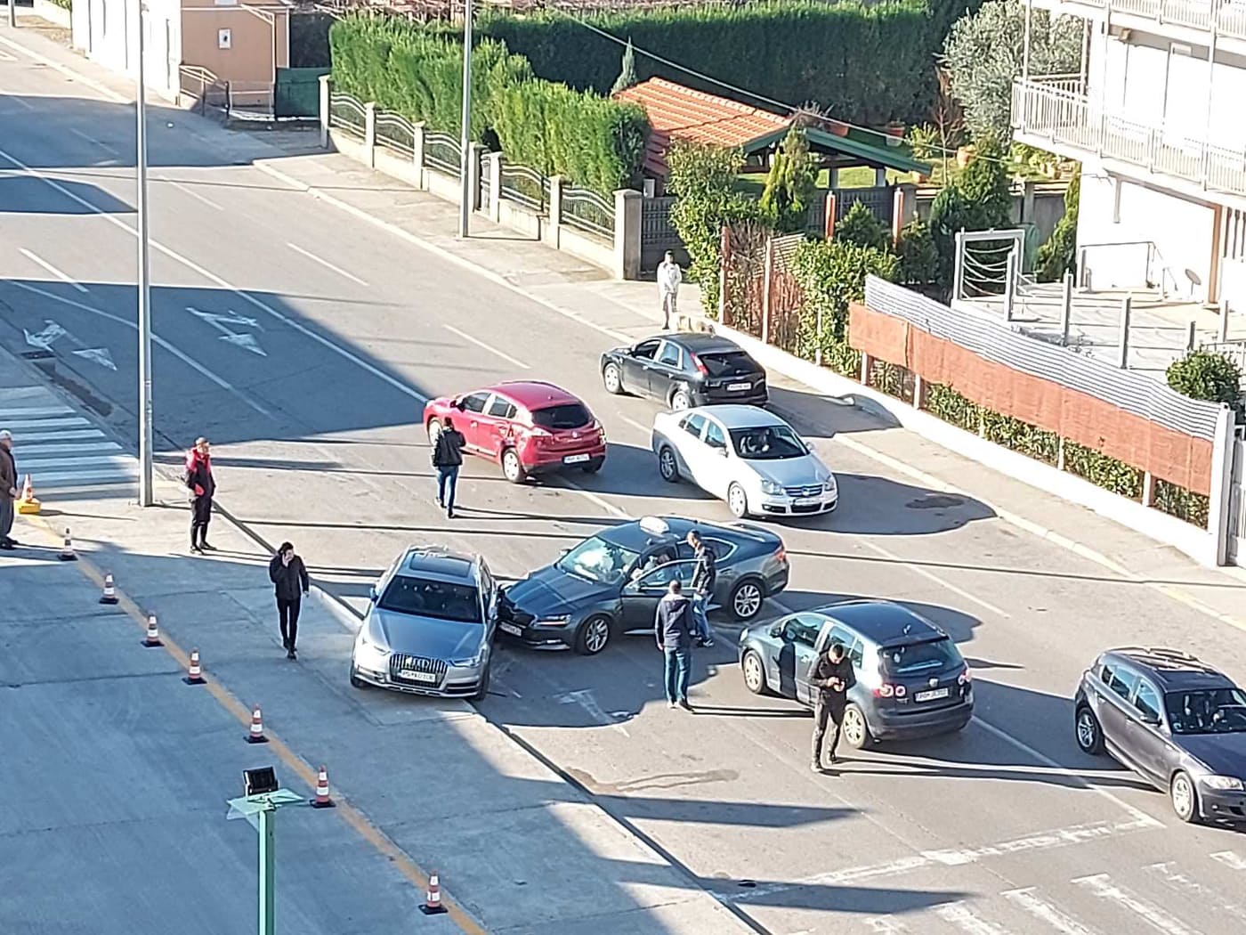 Podgorica: Udes u Bloku devet, jedna osoba povrijeđena