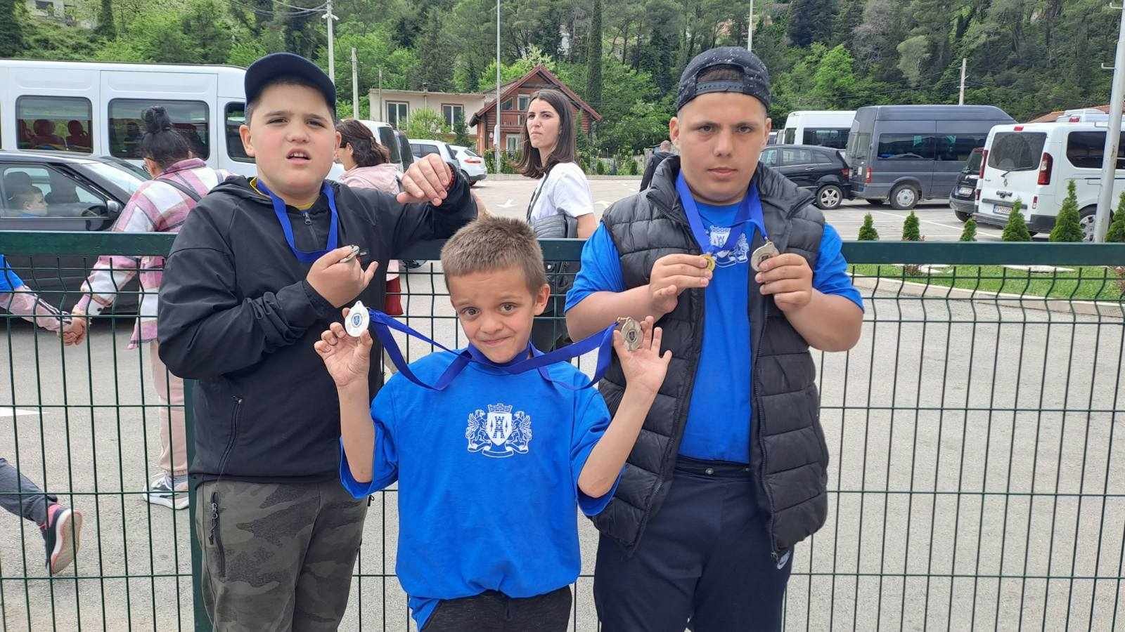 Mališani iz Mojkovca osvojili nekoliko medalja na Regionalnim sportskim igrama u HN
