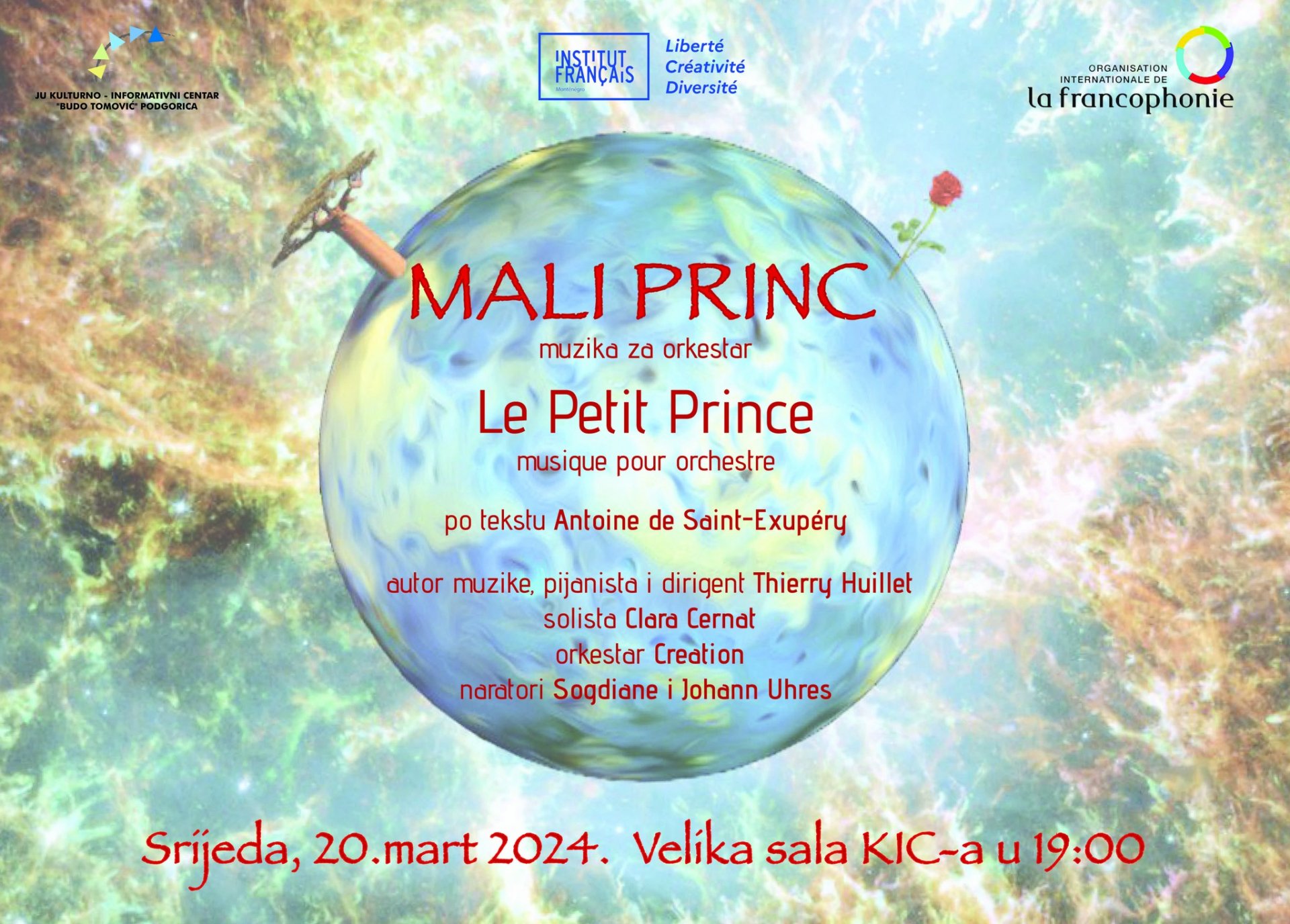 Muzička priča "Mali princ" u KIC-u
