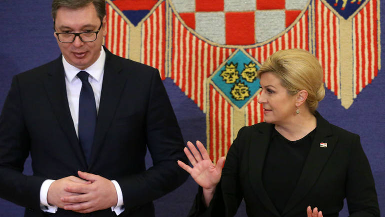 'Karnevalski' razgovori Grabar-Kitarović i Vučića