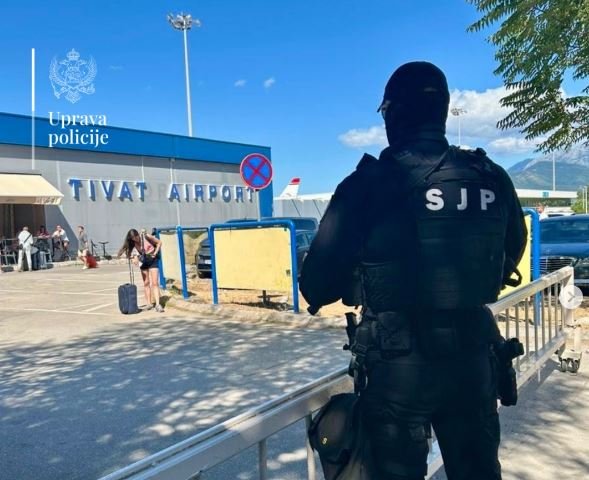 Pojačane mjere bezbjednosti na Aerodromu Tivat