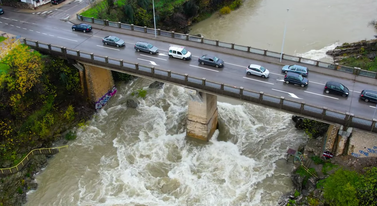 Pogledajte kako izgleda korito Morače nakon obilnih padavina