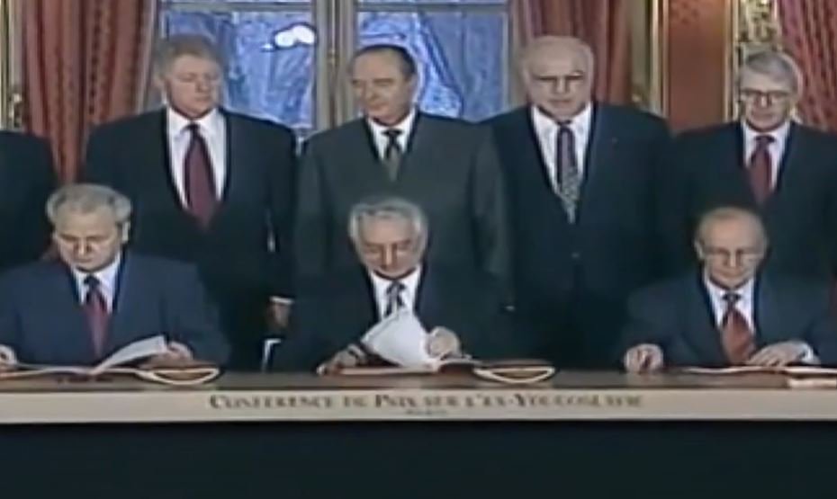 Prije 29 godina u Parizu na današnji dan potpisan Dejtonski mirovni sporazum
