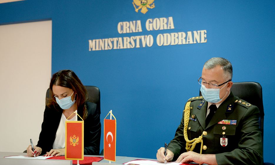 Potpisan Plan bilateralne saradnje CG i Turske u oblasti odbrane