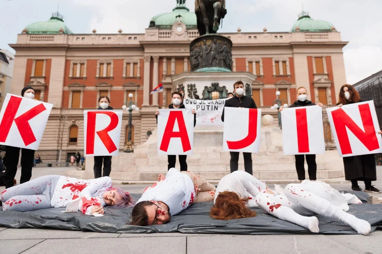 Grupa Rusa u Beogradu poručila Putinu da je kriv za žrtve rata u Ukrajini