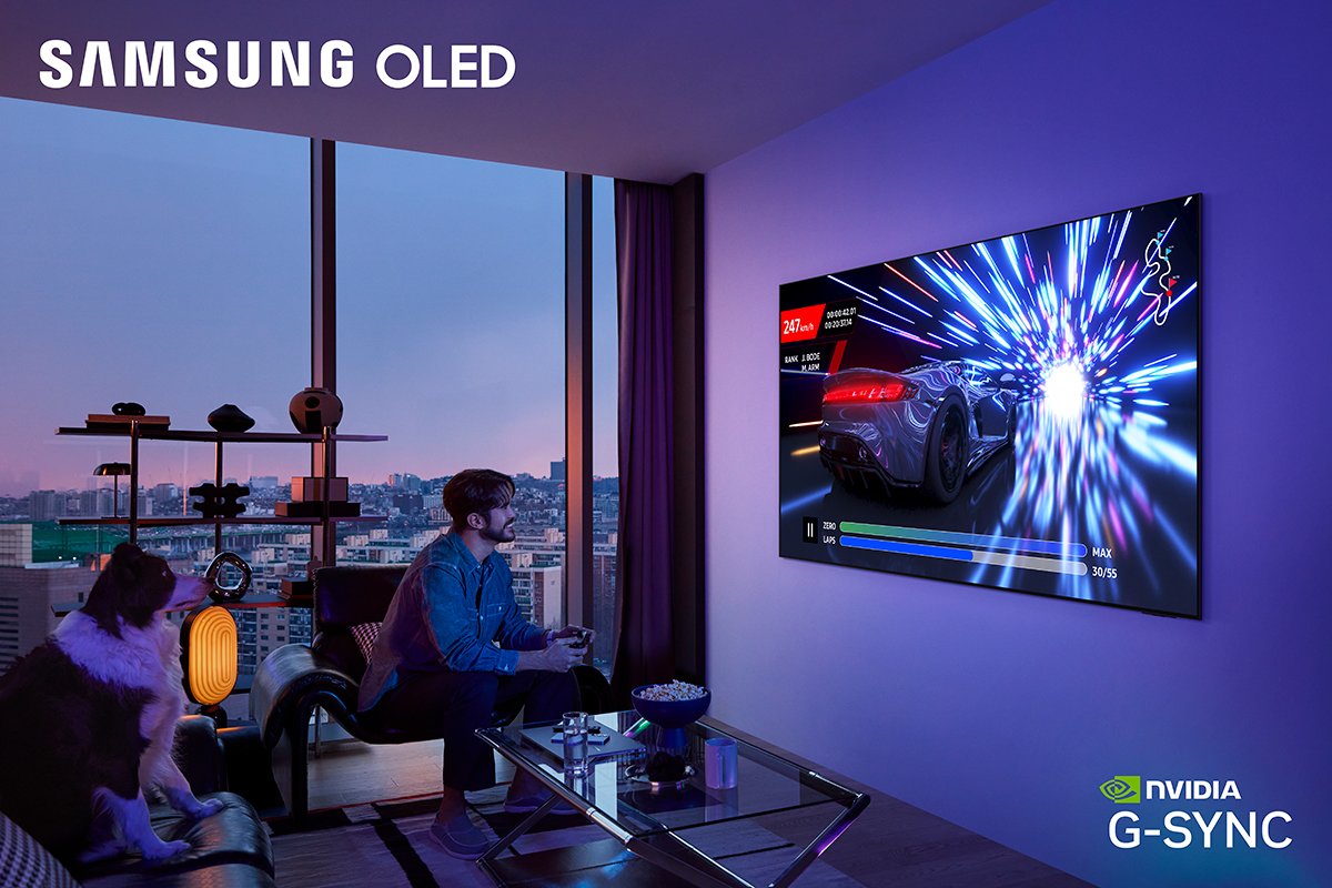 Samsung unapređuje OLED TV gejming iskustvo sa NVIDIA G-SYNC kompatibilnošću