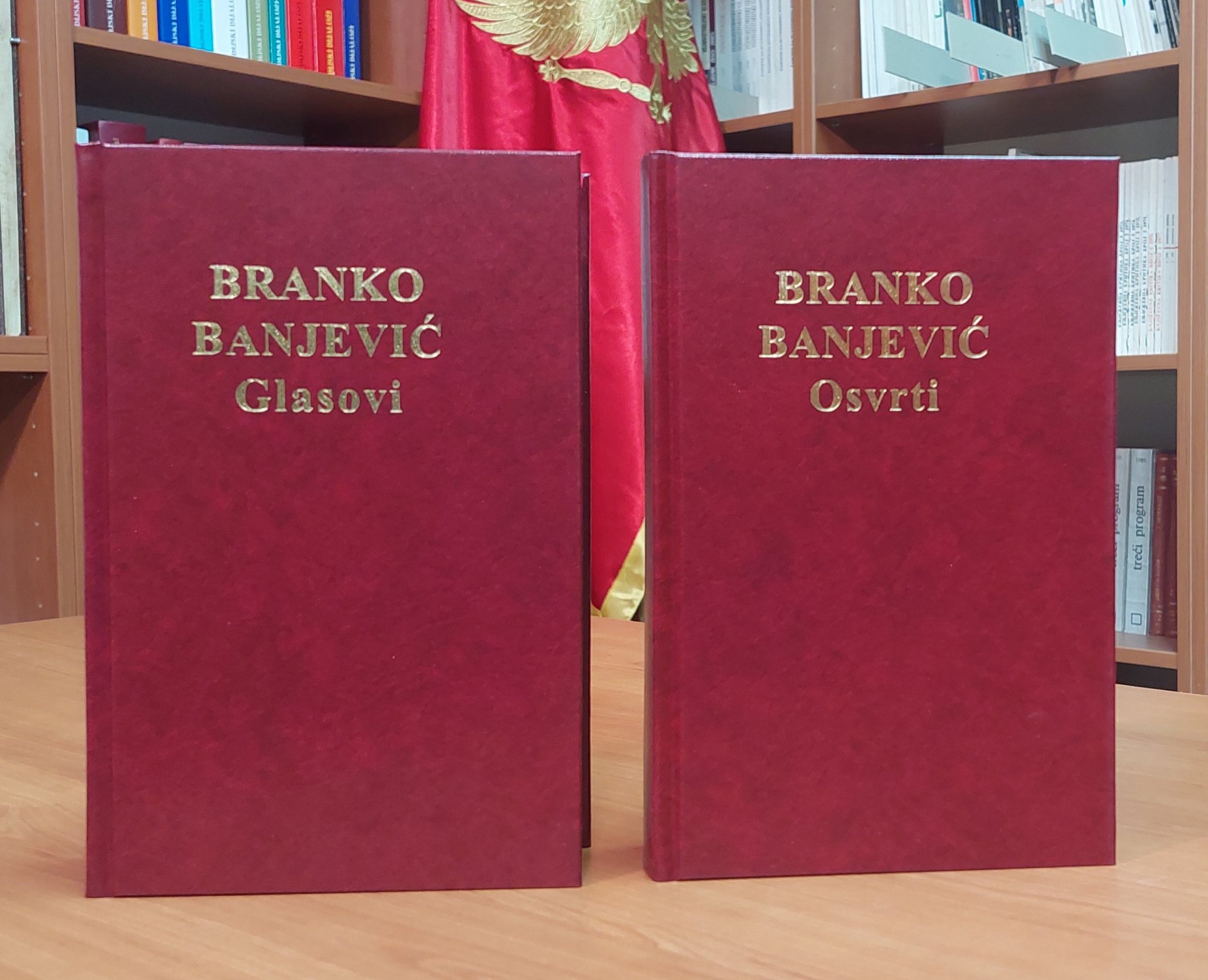 Odabrana djela Branka Banjevića na Cetinju