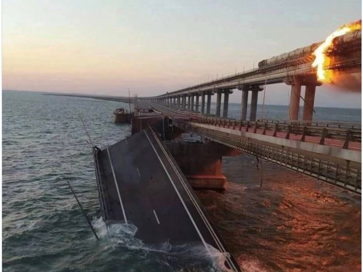 Ukrajinski zvaničnici potvrdili: Iza napada na most na Krimu stoje naši obavještajci! Ukrajina srušila dron kamikazu