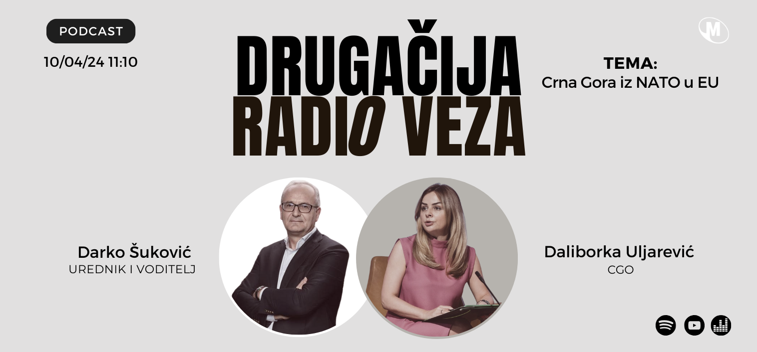 Gošća DRV Daliborka Uljarević: Crna Gora iz NATO u EU