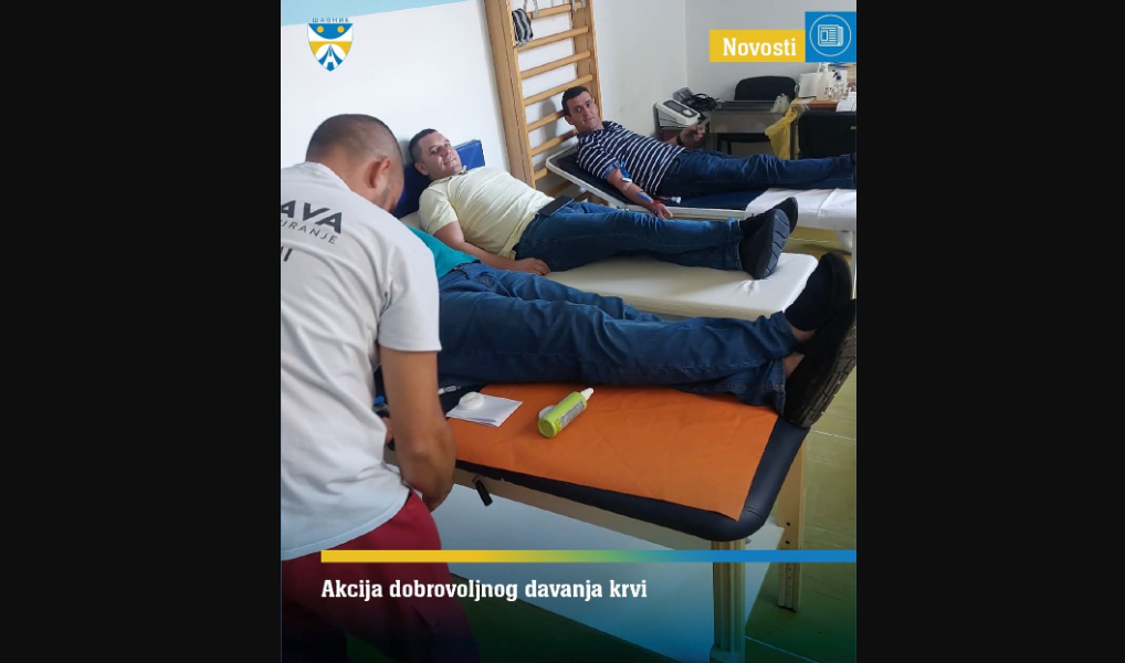 Crveni krst iz Šavnika zahvalio sugrađanima na učešću akciji darivanja krvi