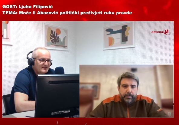 Filipović: Abazović dovodi u pitanje kredibilitet ANB-a i partnerskih službi, jednom rukom hapsi drugom sebe opravdava
