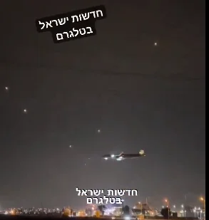 Putnički avion slijeće u Tel Aviv dok PVO ruši rakete i raščićava mu prolaz