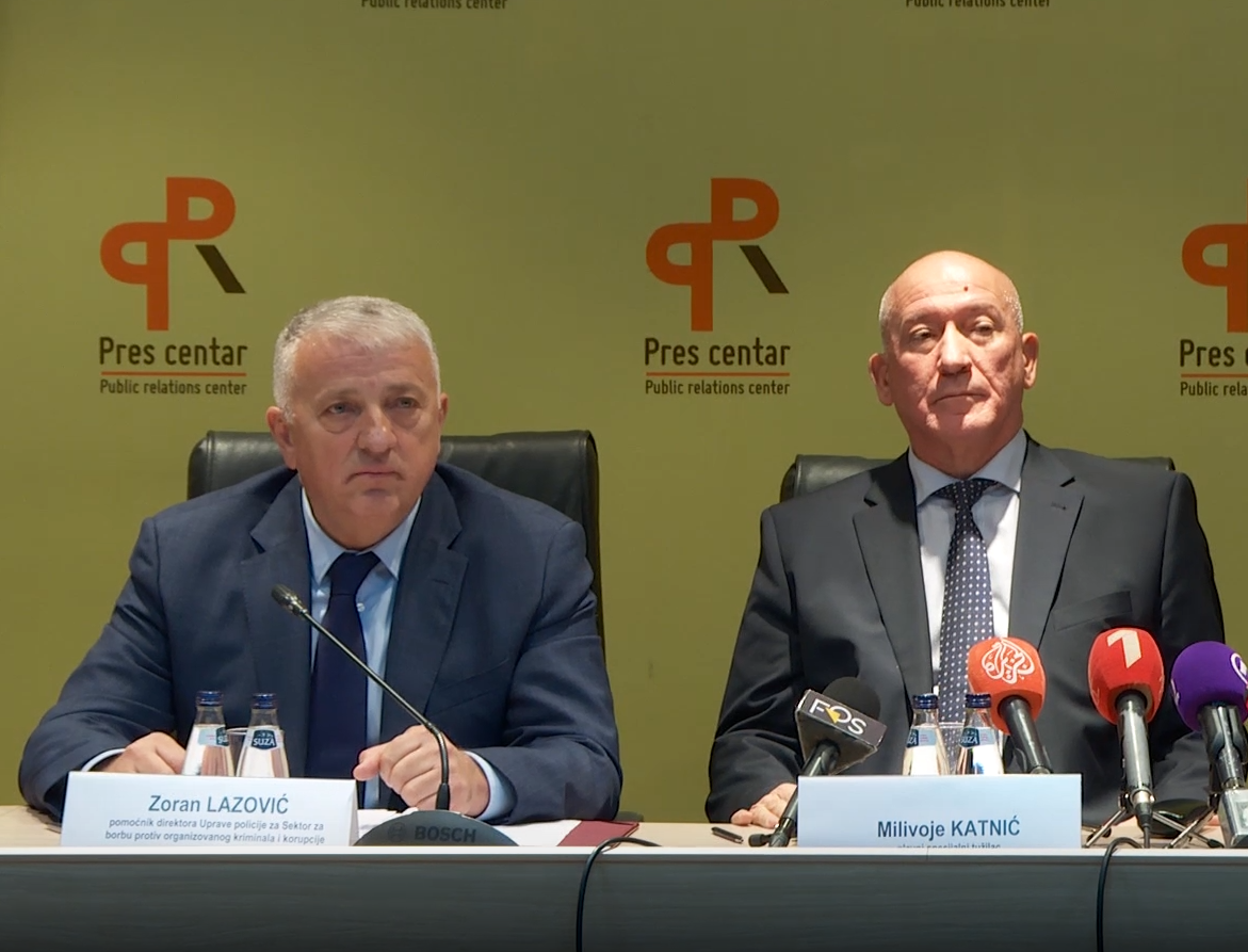 Lazović: Nijesam bio na ručku sa Zvicerom, Kašćelanom, Belivukom, Milovićem i Miljkovićem; Katnić: Ovo je politički proces