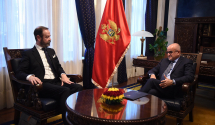 Darmanović primio u nastupnu posjetu ambasadora Holandije