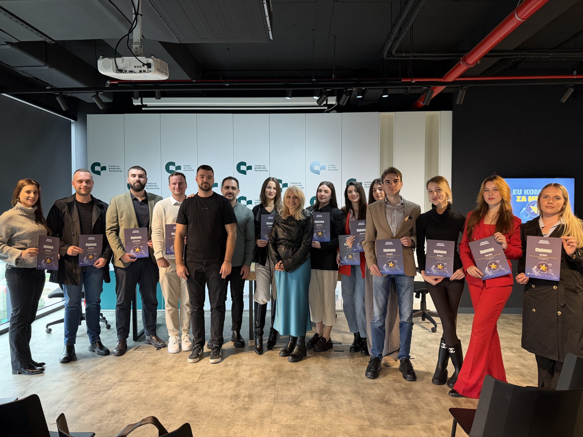 Diplome kao potvrda posvećenosti mladih evropskim integracijama