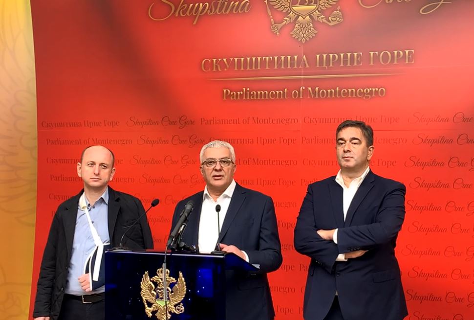 Mandić: DF će predložiti da vratimo mandat građanima, nećemo glasati za smjenu Vlade