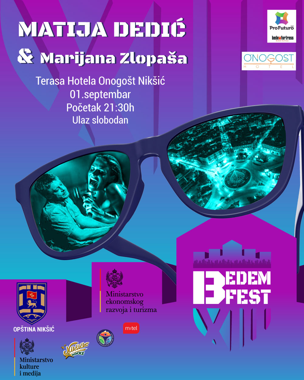 Na Septembarskim danima muzike u Nikšiću Matija Dedić i Marijana Zlopaša