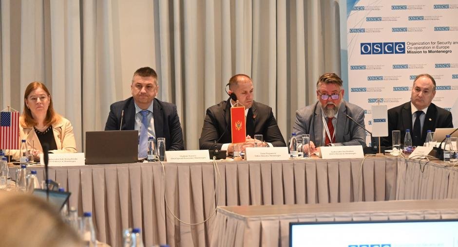Izazovi transnacionalnog kriminala u fokusu OEBS-ove konferencije u Crnoj Gori